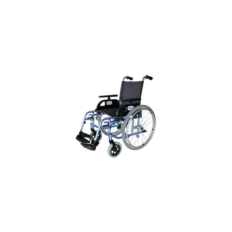 MOBILEX Wózek inwalidzki ręczny aluminiowy Flipper