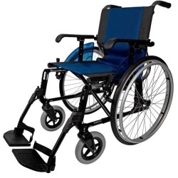 MOBILEX Wózek inwalidzki ręczny aluminiowy Line - Odkryj nowy poziom komfortu i mobilności