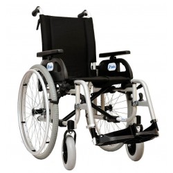 Wózek inwalidzki ręczny aluminiowy Delfin